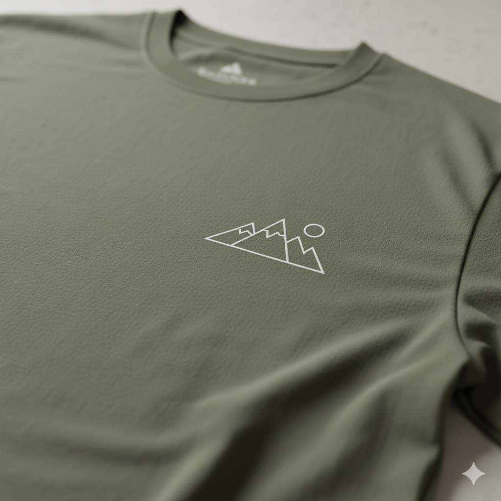 Men's olive T-shirt