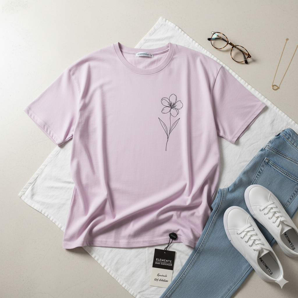 Women's Casual T-shirt "Spring Blossom"