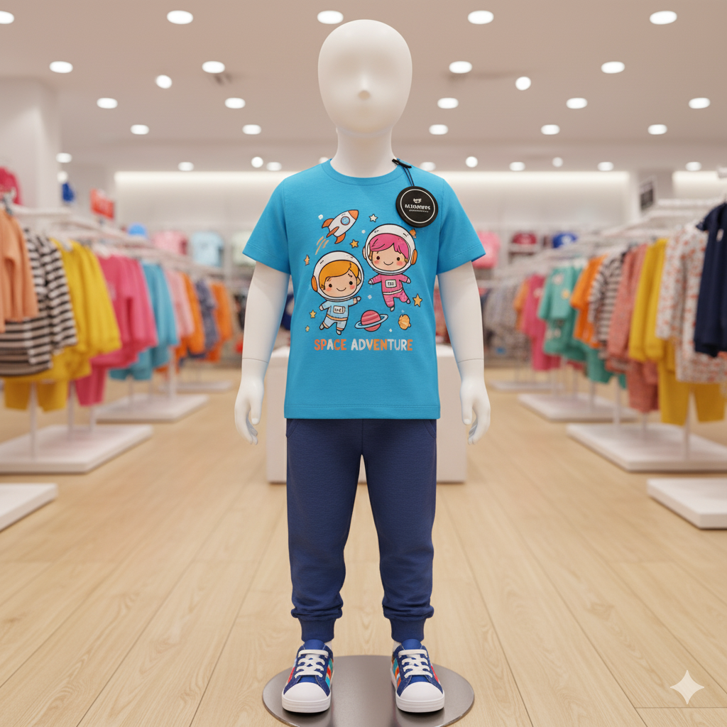 Kids' T-shirt "Space Adventure"