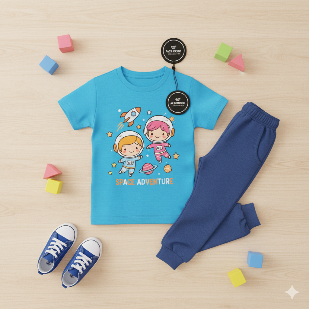 Kids' T-shirt "Space Adventure"